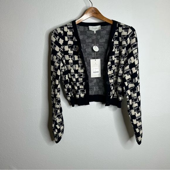 NWT Cleobella 100% Organic Cotton Marybeth Button Down Cardigan Sweater Small - Picture 5 of 13